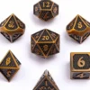 Zestaw kości: Metal Mini Behemoth - Ancient Gold