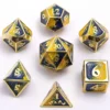 Zestaw kości: Metal Mini Behemoth - Silver w/Blue&Green