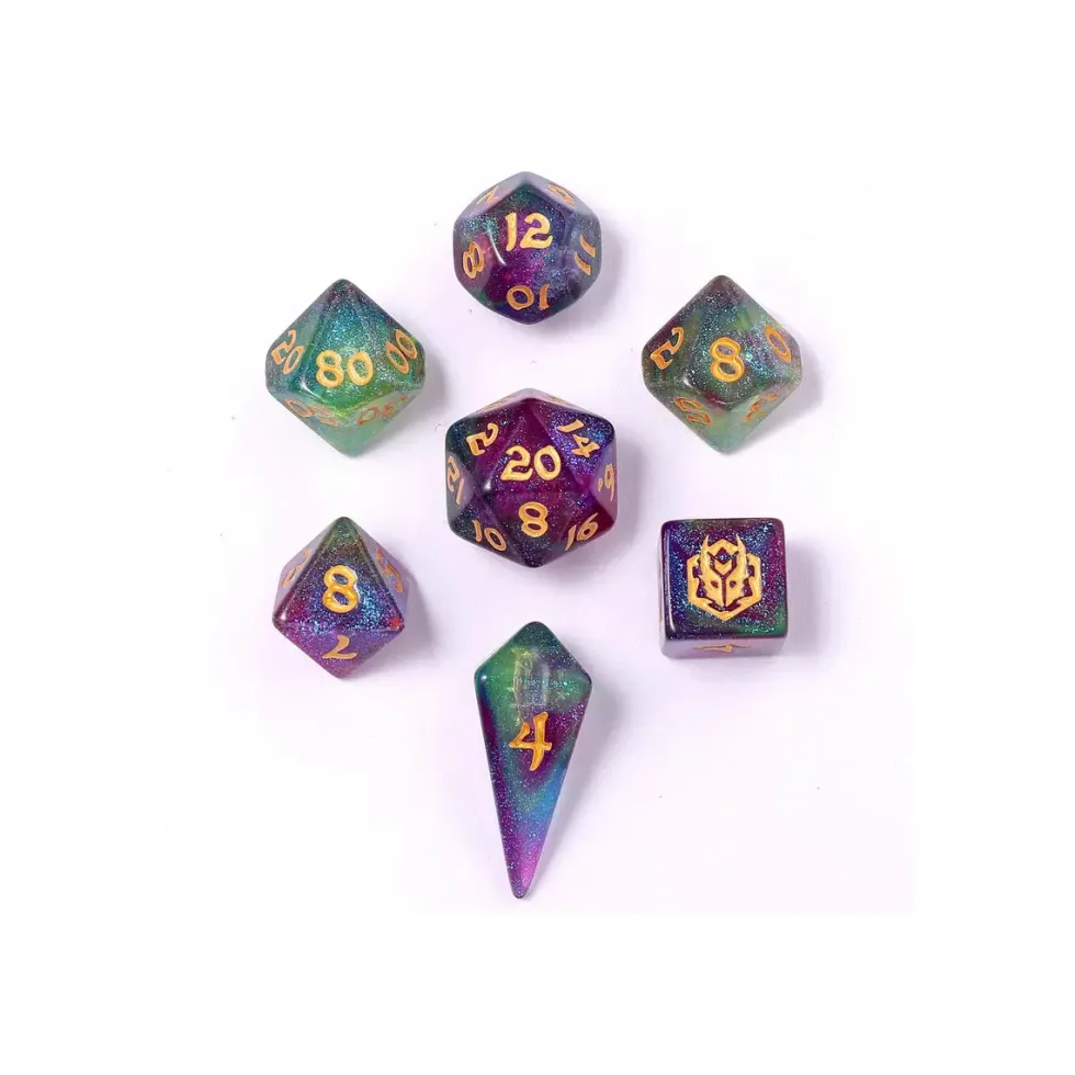 Zestaw kości: Mini Polymer RPG - Siren's Melody