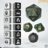Zestaw kości TCG Hobbit: Verdant Grove