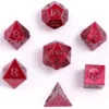 Zestaw kości: Unseelie Mini Metal RPG - Red