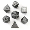 Zestaw kości: Unseelie Mini Metal RPG - Gunmetal