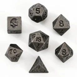 Zestaw kości: Unseelie Mini Metal RPG - Ancient Bronze