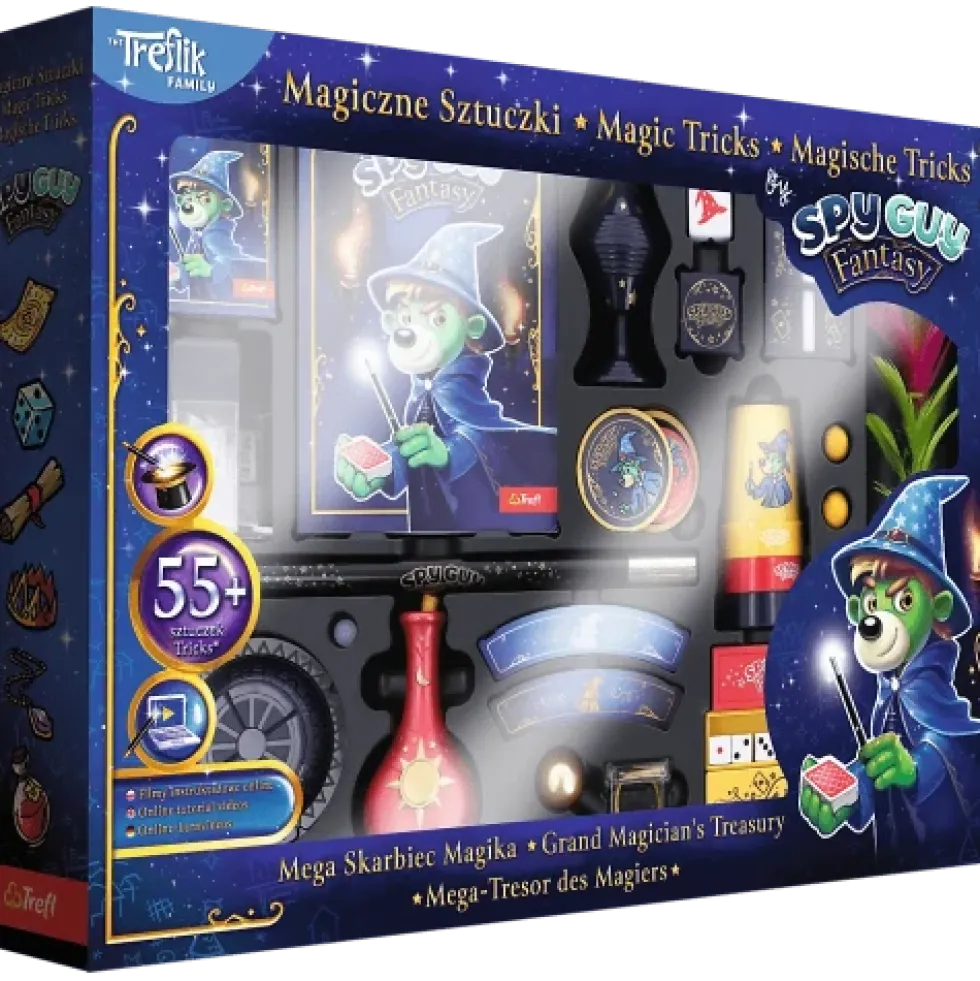 Zestaw Magiczne Sztuczki Spy Guy Fantasy: Mega Skarbiec Magika