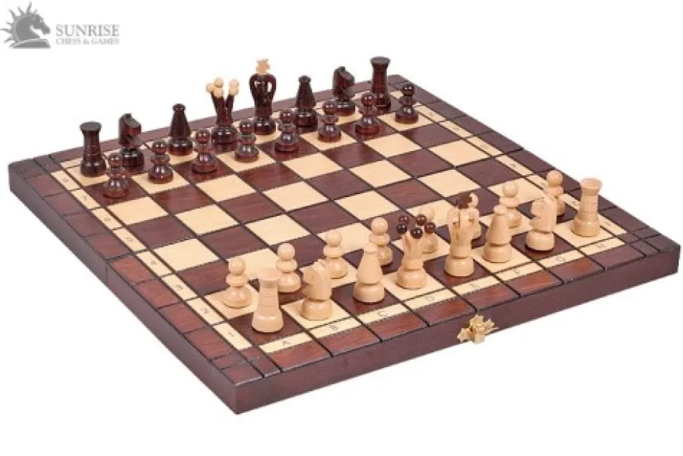 Zestaw Szachy i Warcaby (35cm)